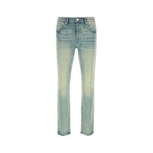 Purple Denim Men Stretch Denim Jeans